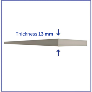 Thickness 13 mm Thickness 13 mm